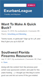 Mobile Screenshot of exurbanleague.com